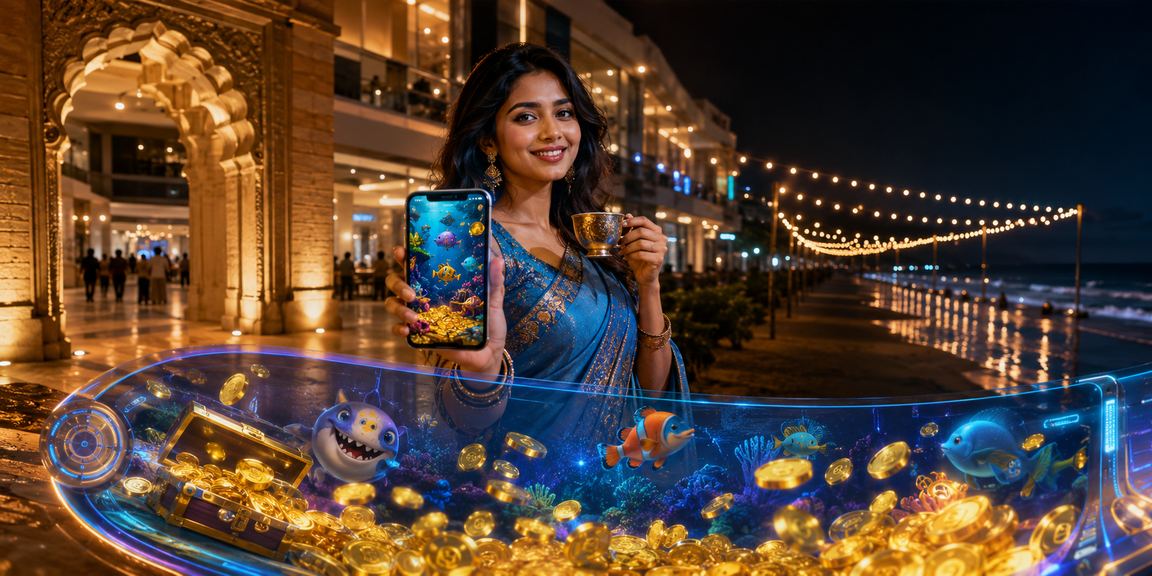 কক্সবাজারে মাছ ধরার গেম স্টেশন দৃশ্য